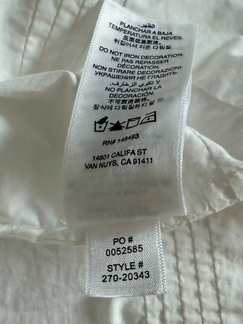 DOEN Hortense Dress in Salt L - Picture 15 of 16